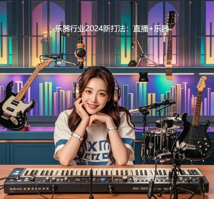 Noi strategii în industria instrumentelor muzicale în 2024: streaming live + ...